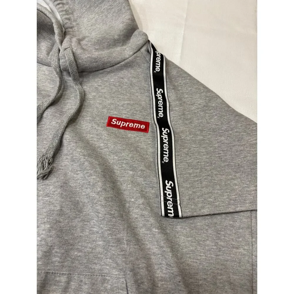 Gray Short Sleeve Hoodie - Picture 2 of 6